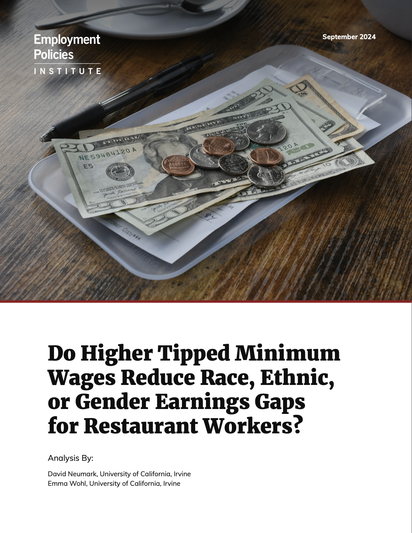 Tipped Wage Analysis